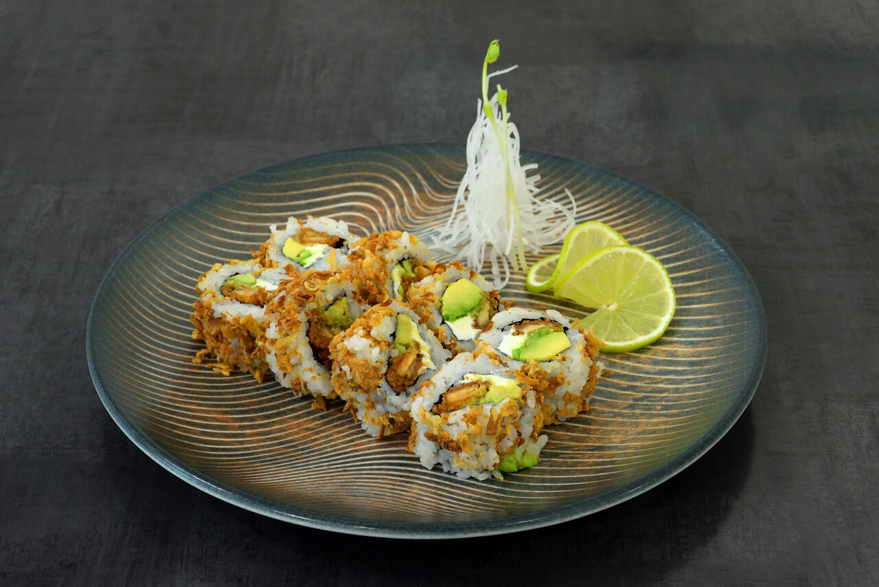 Crosti saumon pané cheese avocat